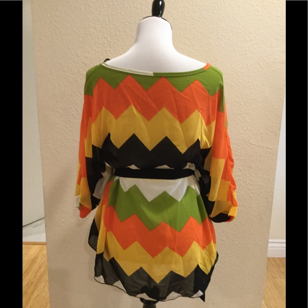 Semi Sheer Loose Top