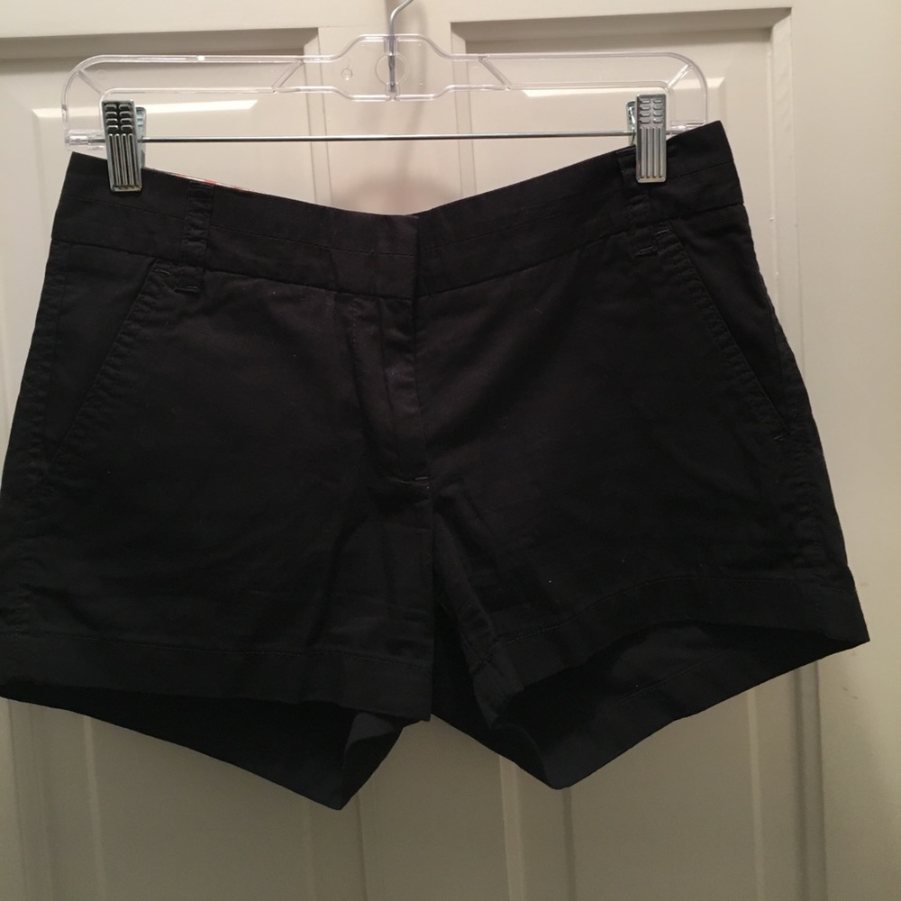Jcrew broken-in black chino shorts - 3 inch