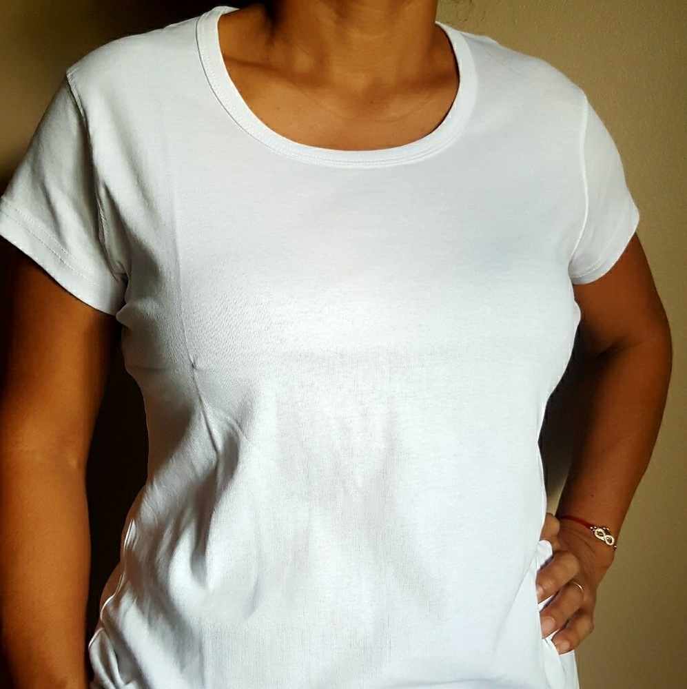 White Soft Woman's T-Shirt Wardrobe Staple