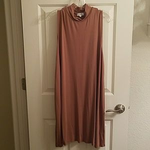 CLEARANCE Taupe Shift Dress