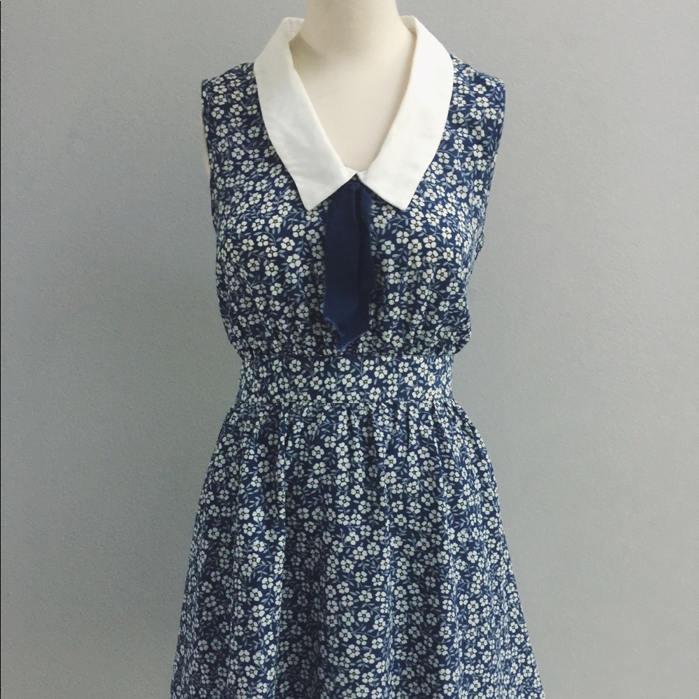 Floral Sailor Dress