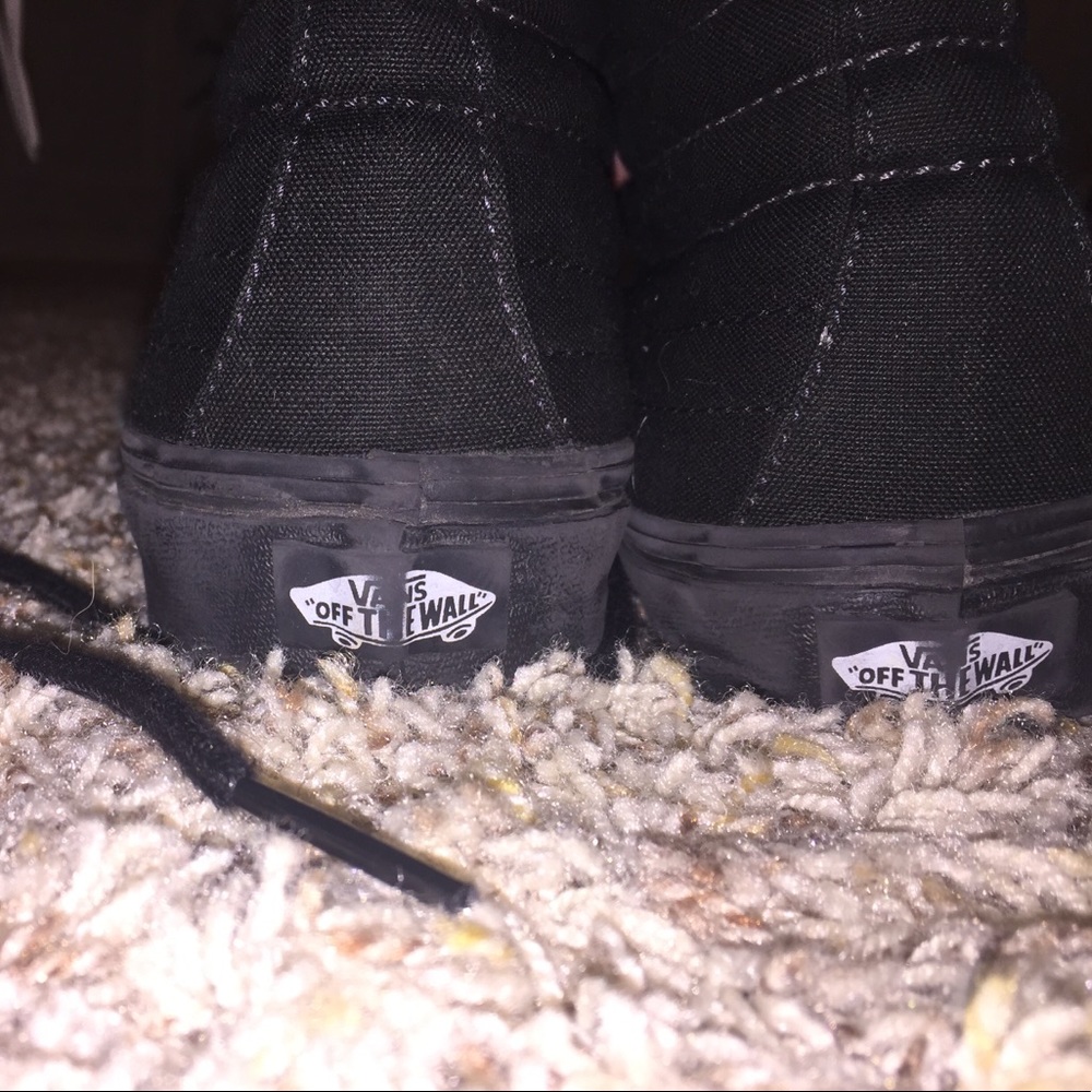 Black High Top Vans