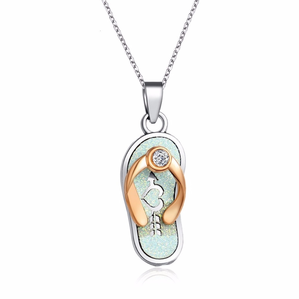 ❤️4 for $20 Sale❤️Sa Flipflop Desige Long Necklace