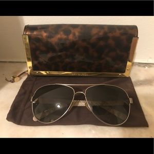 Tory Burch Aviator Sunglasses