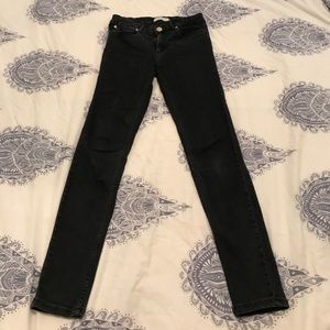 Sandro Paris Dark Grey Skinny Jeans