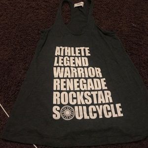 Soul cycle tank top