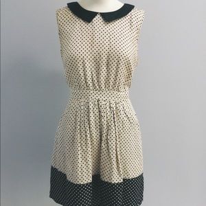 Jack Wills Peter Pan polka dot dress