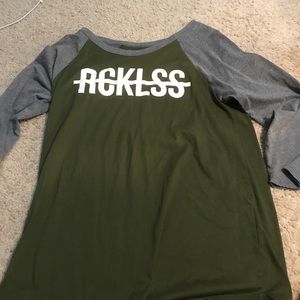 Baseball Young and Reckless shirt