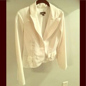 White blazer