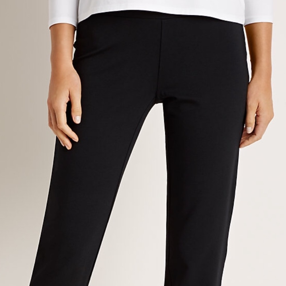 J. Jill Black Crop Leggings
