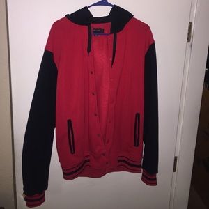 Ring of fire varsity jacket