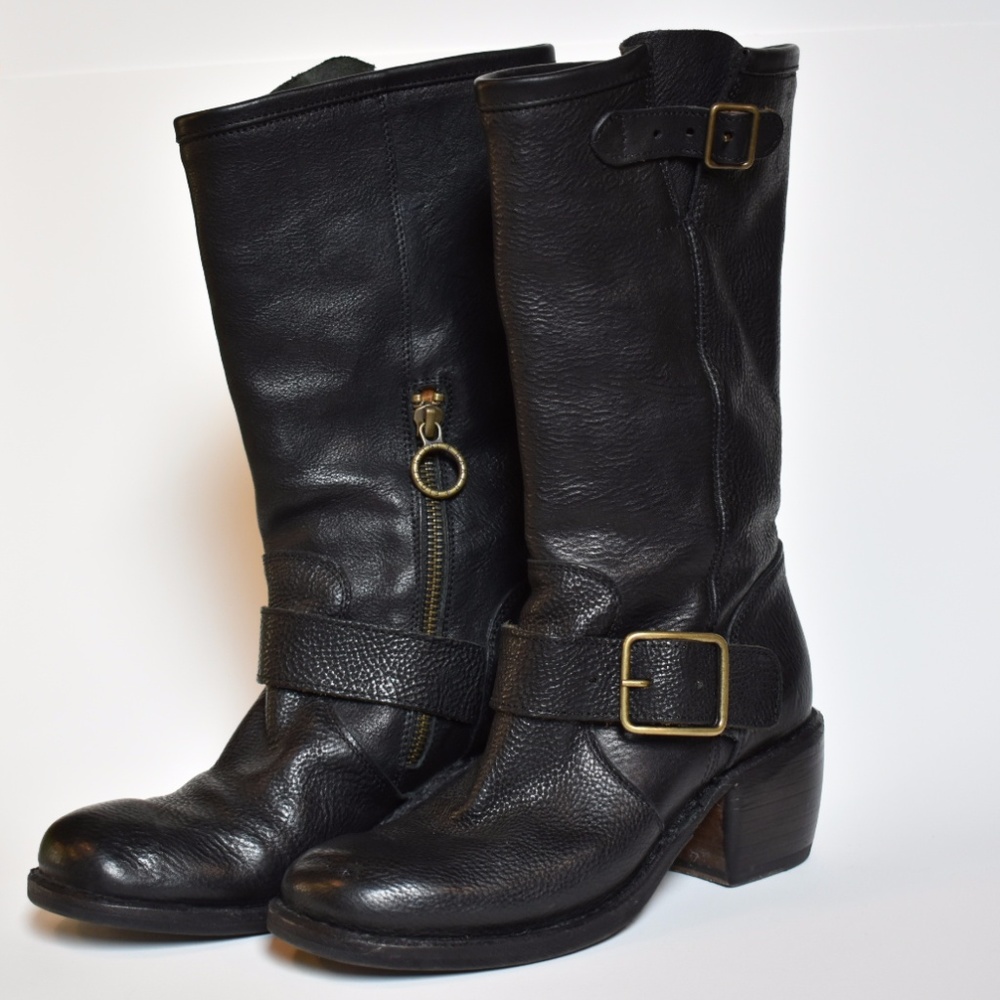 sz5 35 Fiorentini + Baker Mike Boot Black Leather