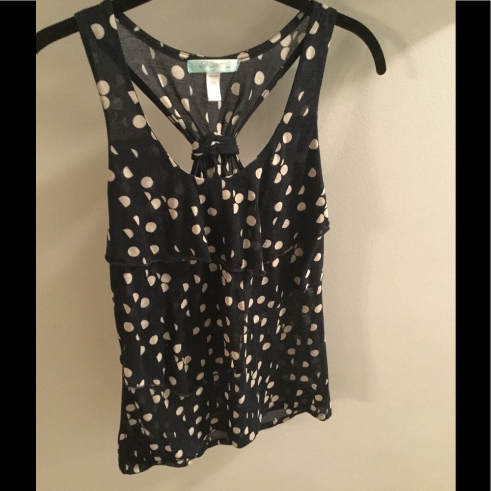 DONATING IF NOT SOLD BY 7/15: Polka dot tank top
