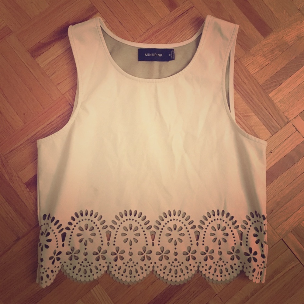 Laser Cut Crop Top