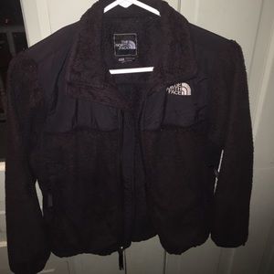 Girls Med Northface Jacket