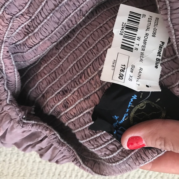 Planet blue romper - new with tags!! - Picture 4 of 4