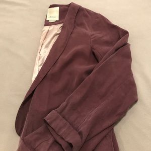 Beautiful plum blazer from Anthropologie