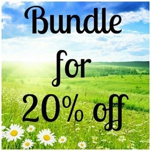 Bundle <3 <3 20% off