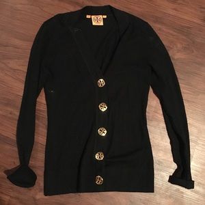 Tory Burch Button Down Sweater
