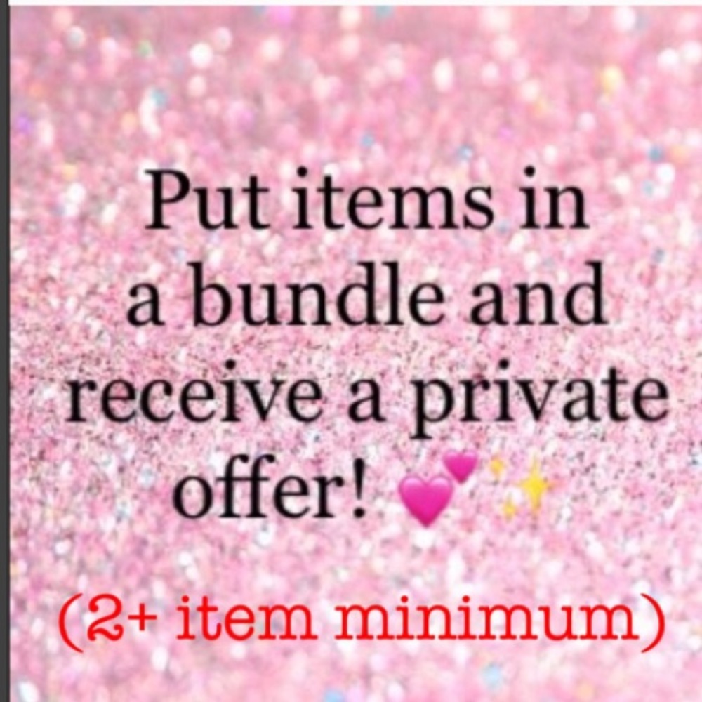 Private offer!