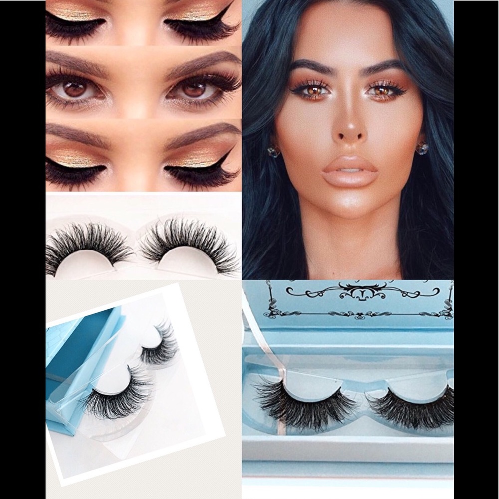 Mink 3D Lashes High Quality Dramatic Strip Lashes