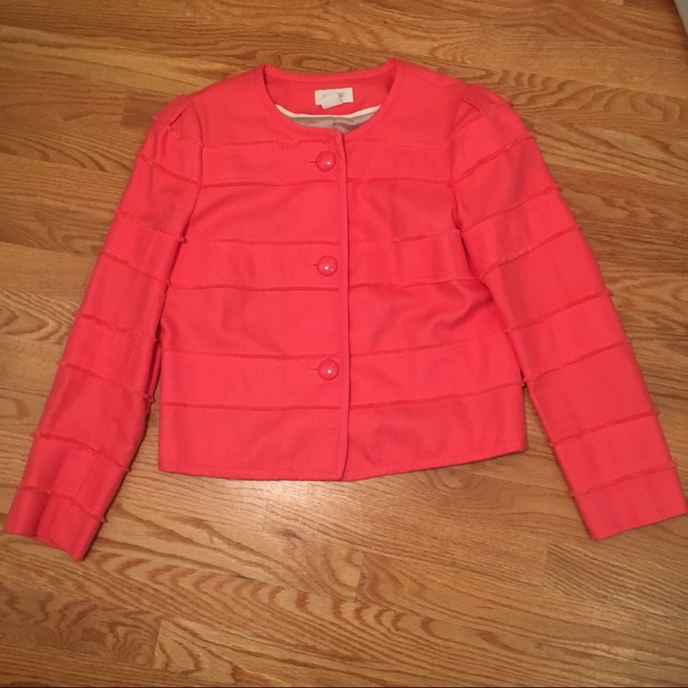 J. Crew Fringe Crop Jacket Size 6