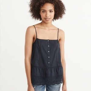 A&F eyelet tank NWOT