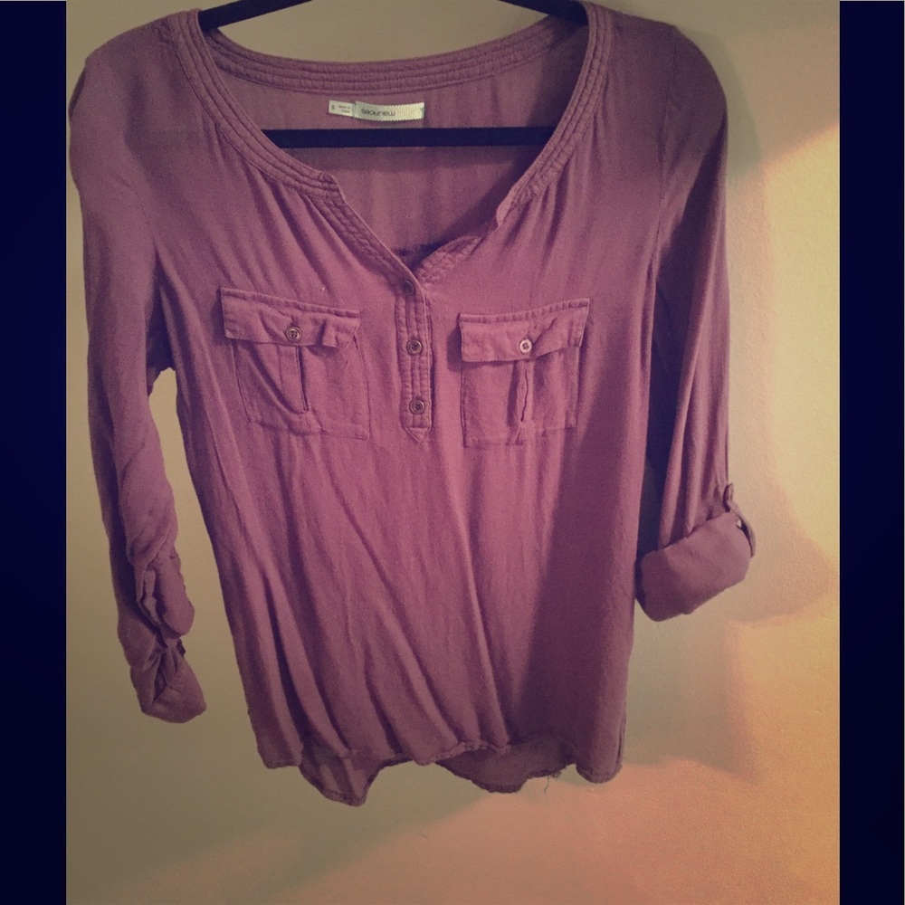 DONATING SOON: Purple tunic shirt