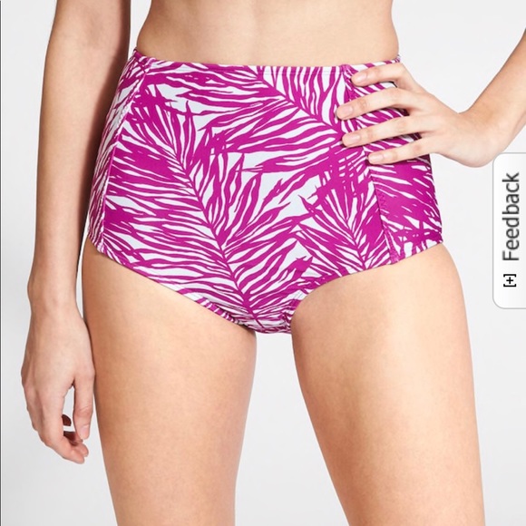 athleta high waisted bikini