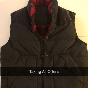 Ralph Lauren reversible goose down vest. (POLO)