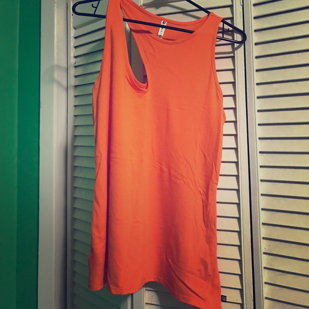 Fabletics orange tank