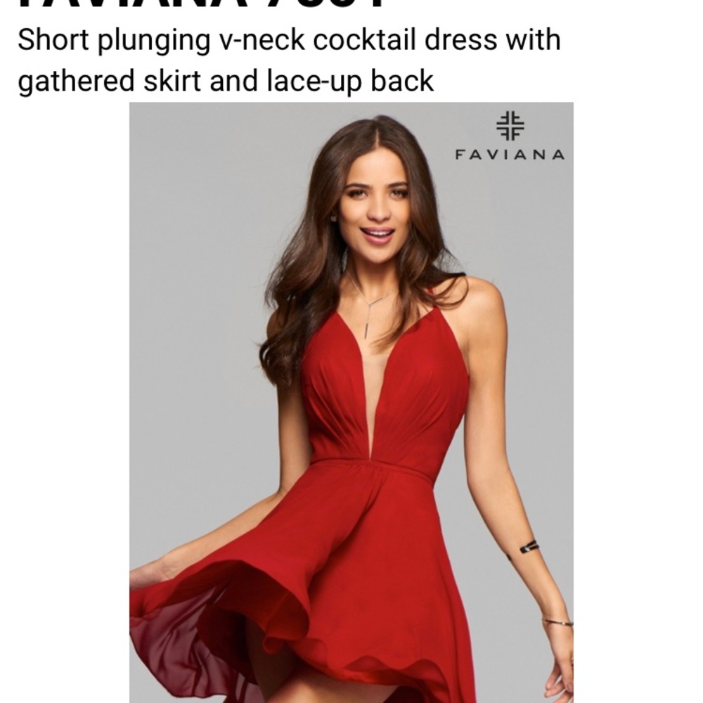 faviana homecoming dress