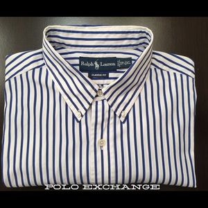 Polo Ralph Lauren 100% Cotton Classic Fit Shirt.