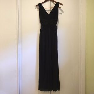 Ralph Lauren Petite Classic Black Evening Gown Ralph Lauren Petite Classic Black Evening Gown