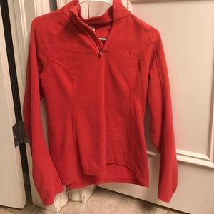 North Face half zip jacket