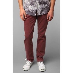 Levi's 511 Red Powder 5-Pocket Jean 30x30