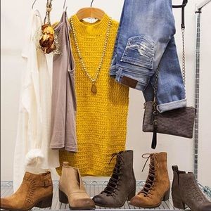 BILLABONG SHAKE IT DOWN SWEATER HONEY #JV02GSHB L