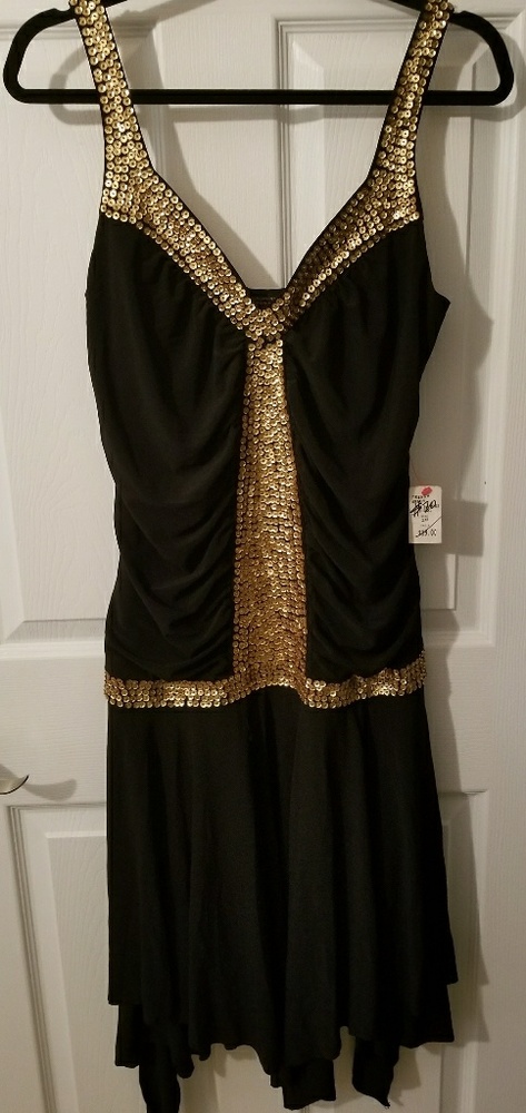 ✔️NWT Superfun Sequined Flapper-esque Dress!