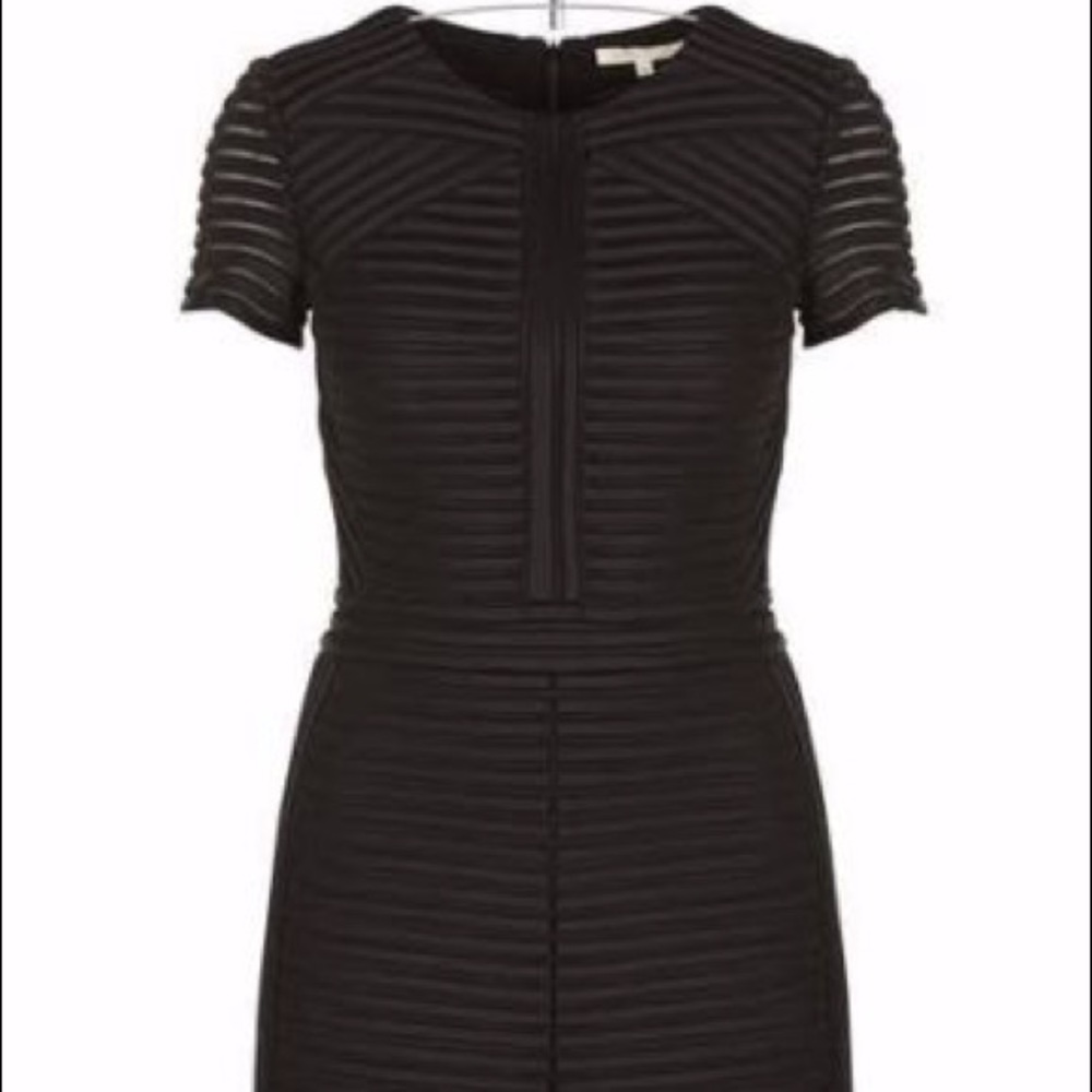 MAJE Mesh ROMPER / Jumpsuit in Black