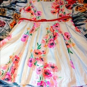 Floral Modcloth Party Dress