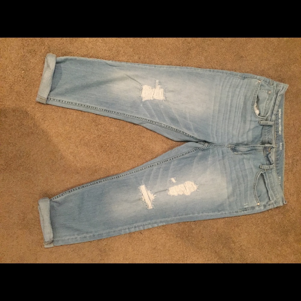 A.n.a skinny boyfriend jeans size 12