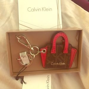 Price drop! Accepting offers! CK Leather Keychain