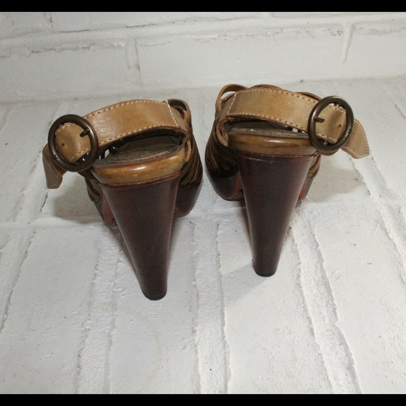 Frye Joy Huarache platform heels - Picture 3 of 8