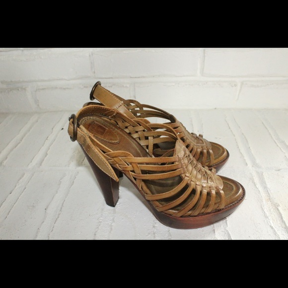 Frye Joy Huarache platform heels - Picture 7 of 8