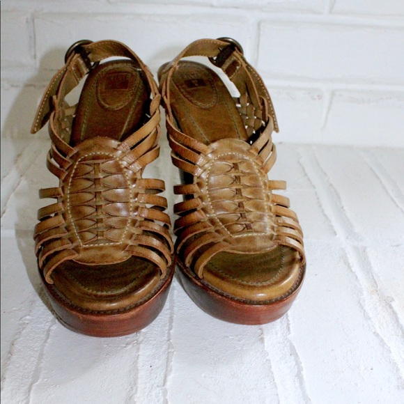 Frye Joy Huarache platform heels - Picture 8 of 8