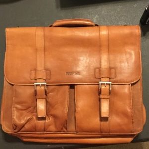 Kenneth Cole Reaction men's leather briefcase Kenneth Cole Reaction men's leather briefcase