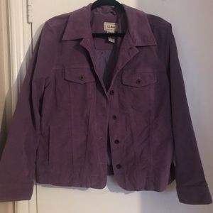 Purple jacket