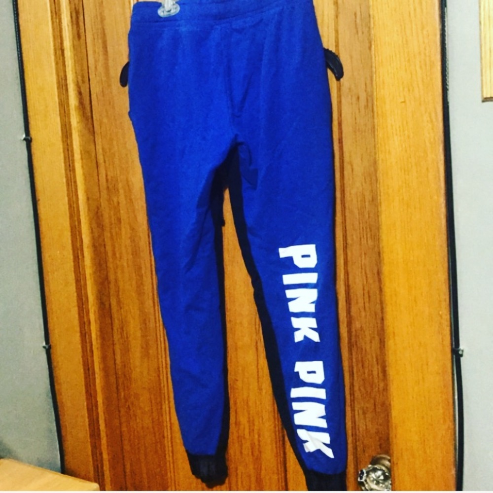 Victoria's Secret (PINK) blue sweatpants
