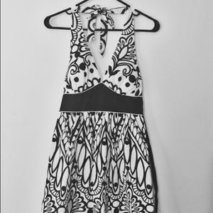 Black & white Summer holster dress