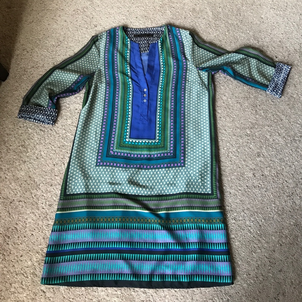 ZARA - Moroccan Tile Print Dress ✨